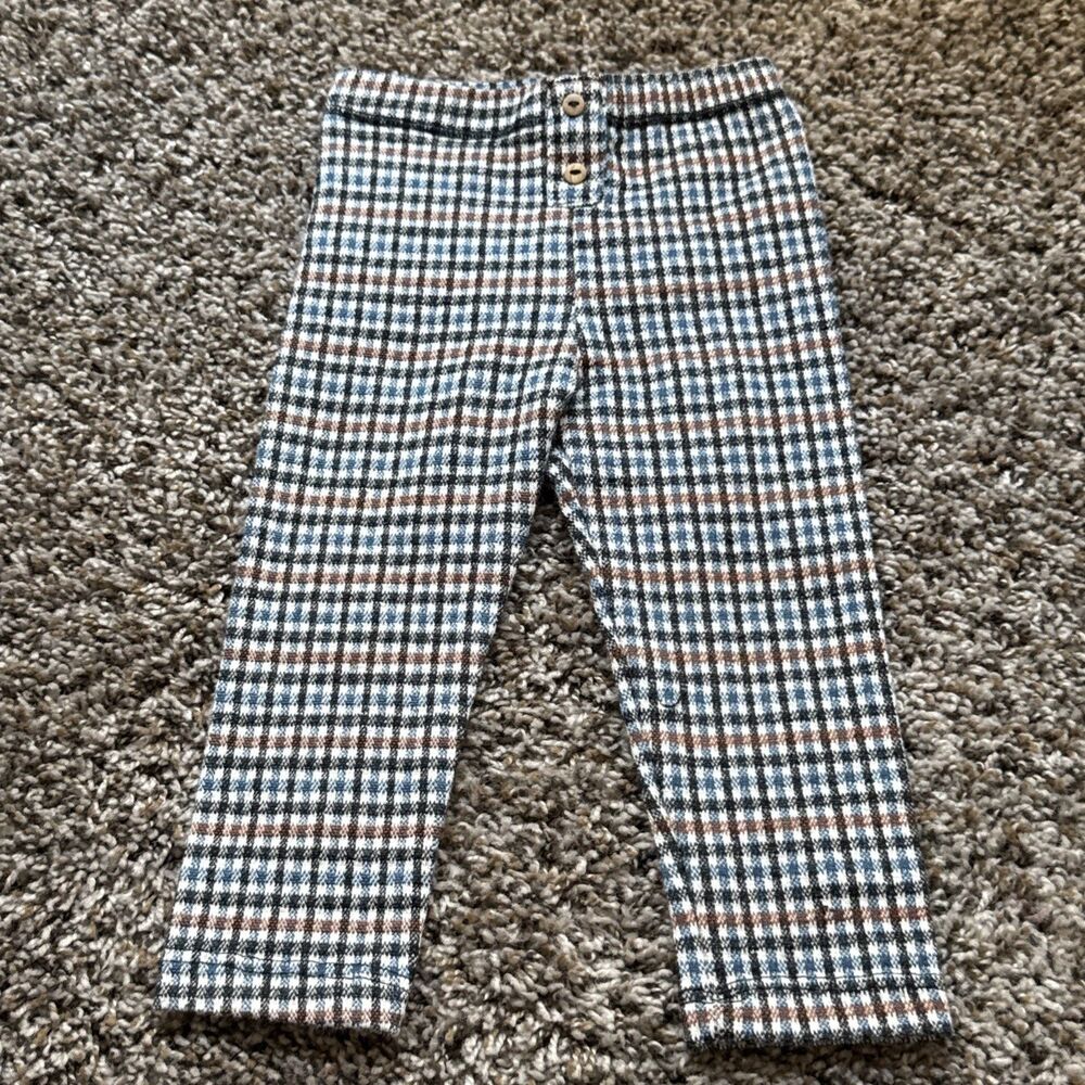 Baby Girl ZARA 12-18 Months Plaid Pants